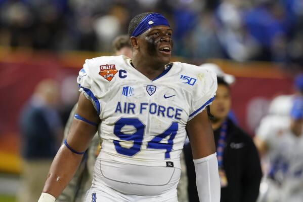 Jackson ready to lead Air Force defense after turnback year AP News